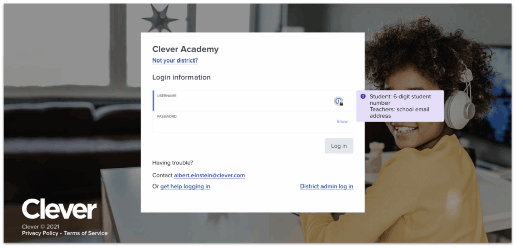 Login to Clever Portal as a Teacher